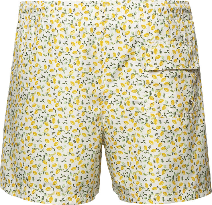 Yellow Lemon Swim Shorts
