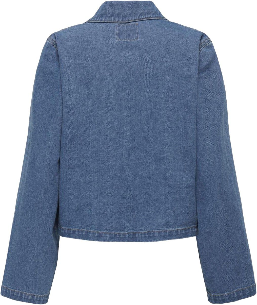 Onlthora Ls Bow Shirt Dnm Cs Gua