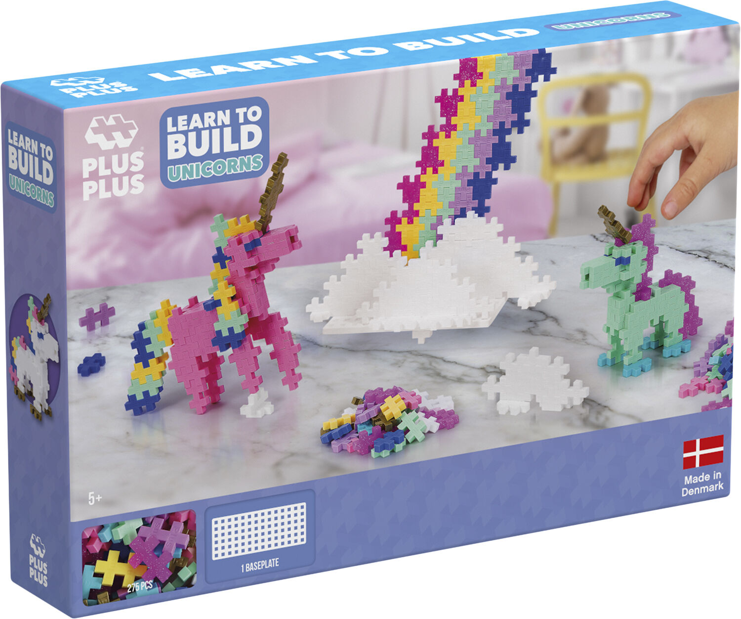 Plus-Plus Learn to Build Unicorns