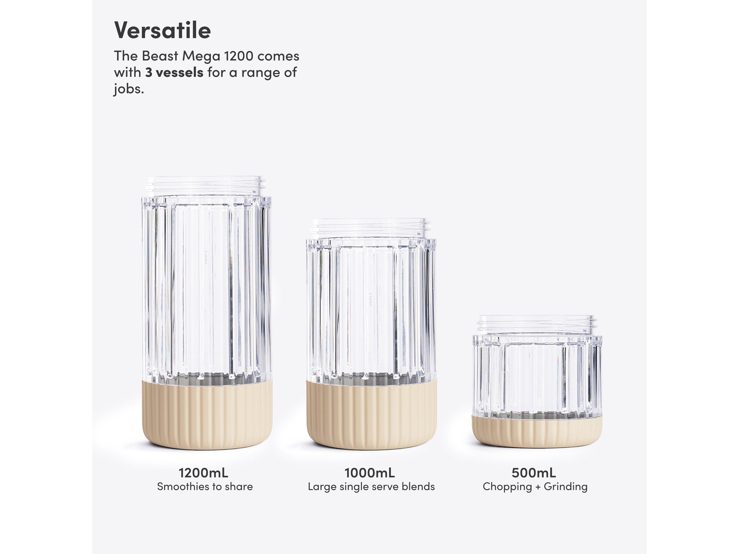 Blender Mega Plus 1200 Sand