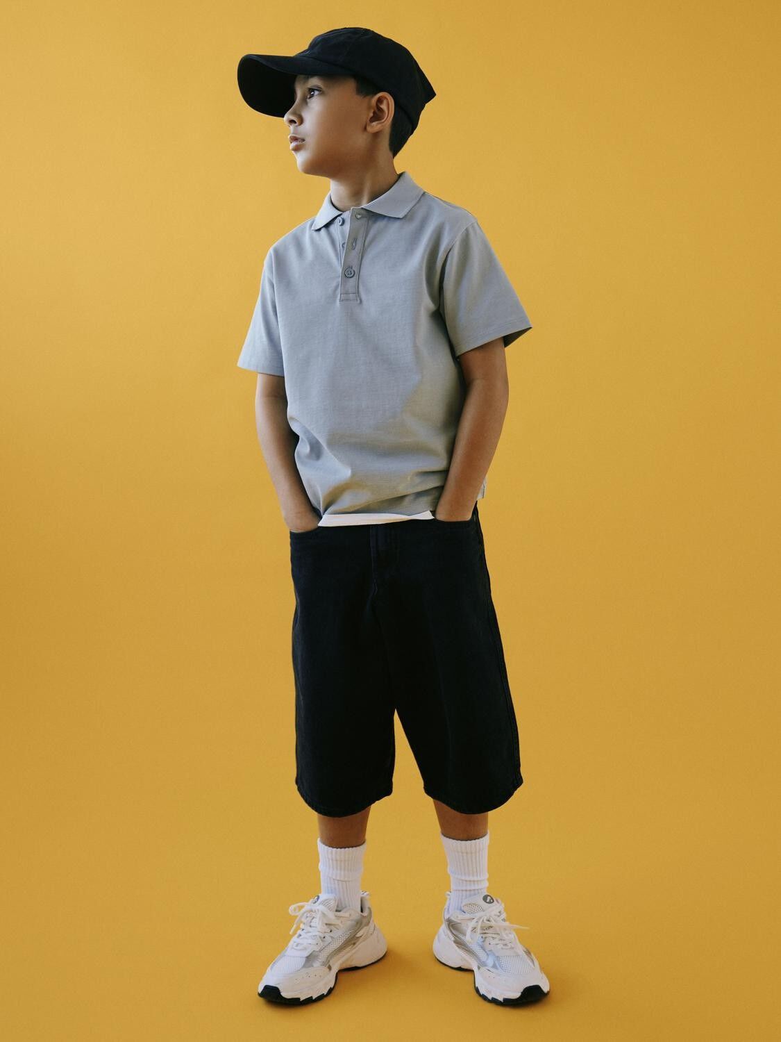 NKMBEN X-SKATER DNM JORTS 7850-RM L
