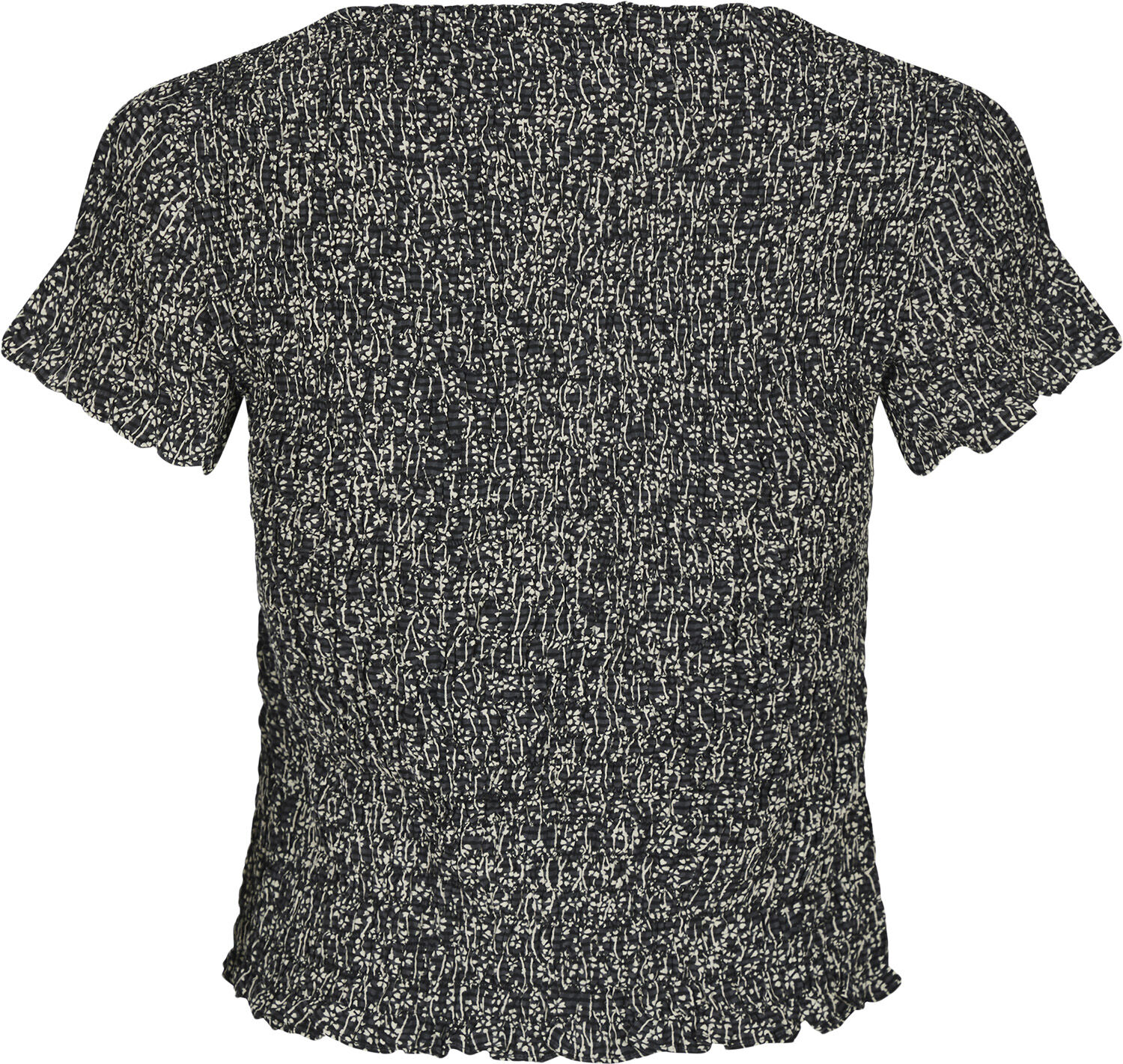 Aletta Flower Check Top