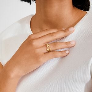 AJANI ring gold-plated