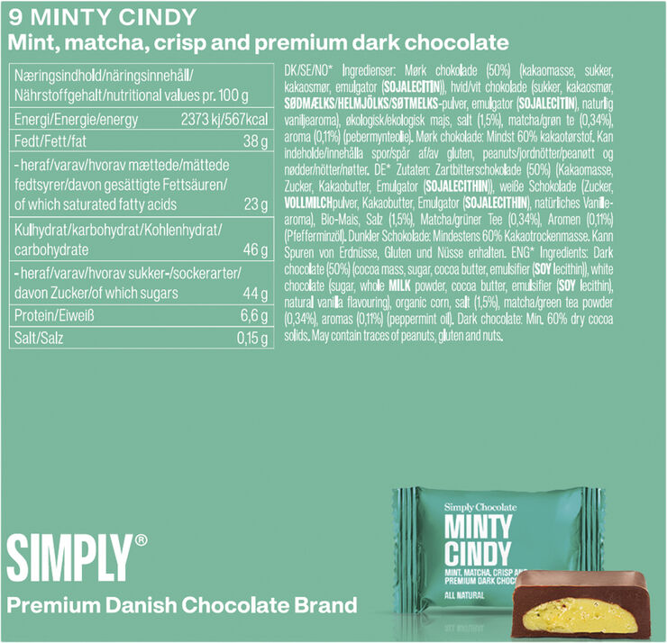 Cube, Minty Cindy (90 g)