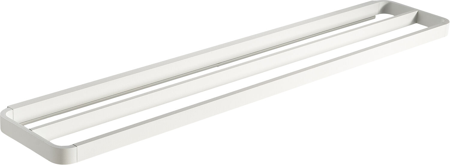 H&aring;ndkl&aelig;destang dobbelt Rim 70x12 White