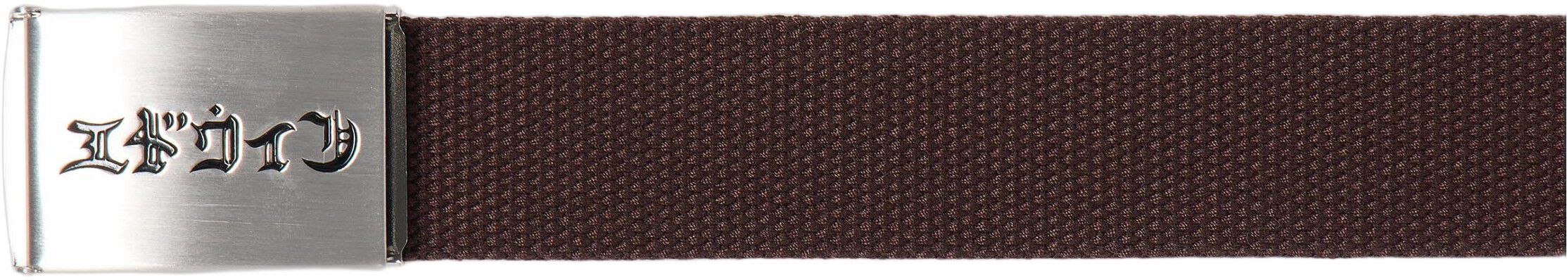 KATAKANA CLIP BELT-FRENCH ROAST