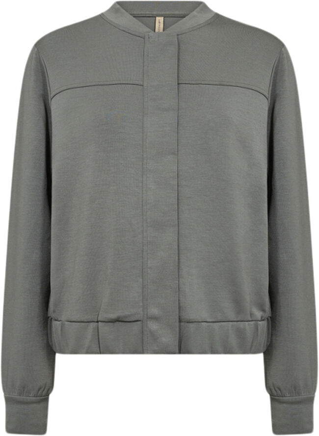 SC-BANU 225 Sweatshirt Støvet Grøn