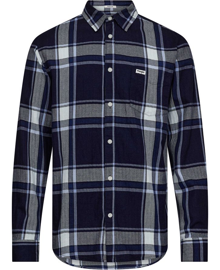 1_PKT_SHIRT LARGE_INDIGO_PLAID