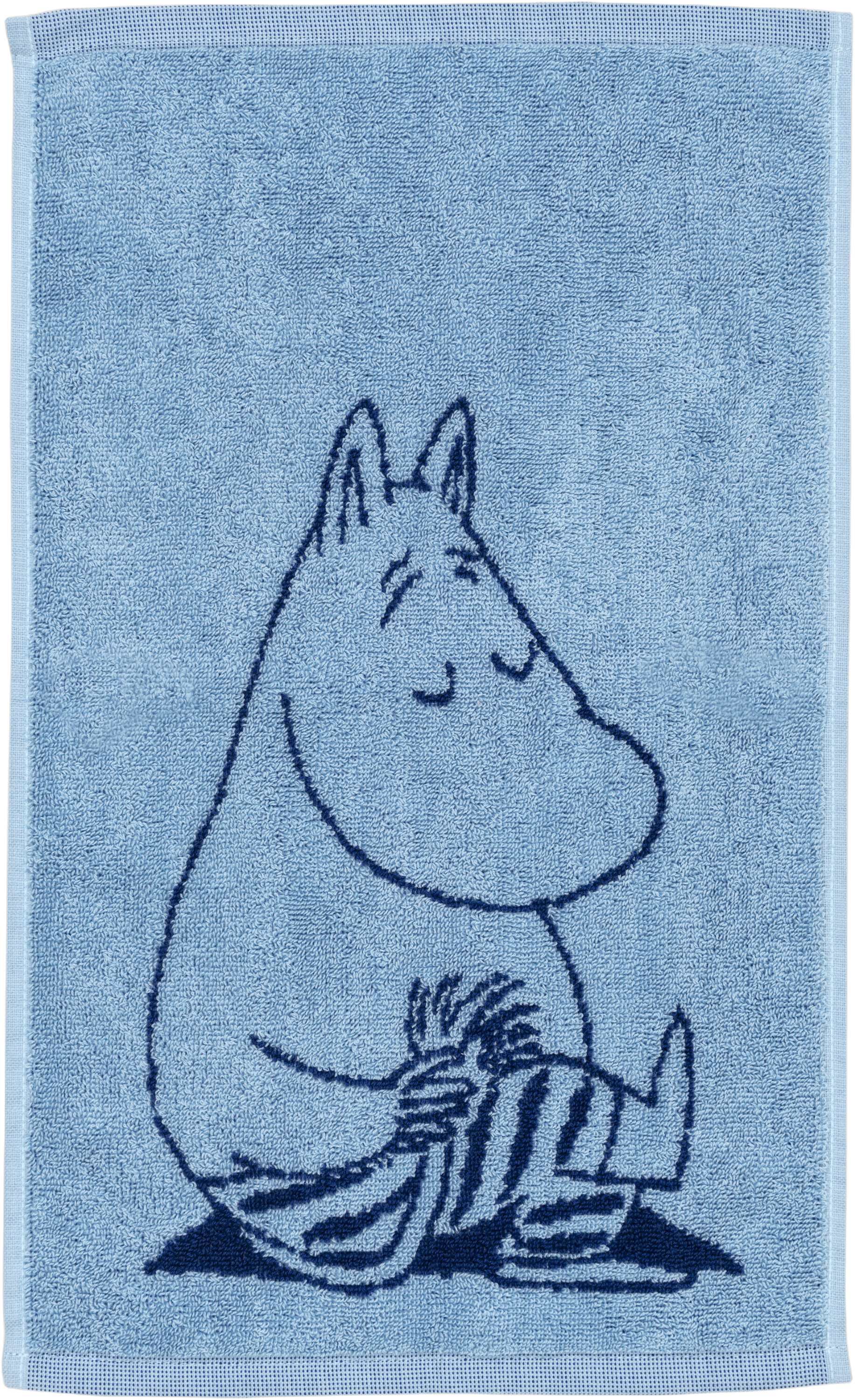 Moomin h. tw 30x50 Moomintroll navy GOTS