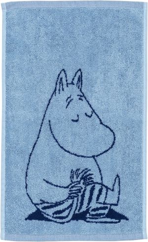 Moomin h. tw 30x50 Moomintroll navy GOTS