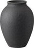 Knabstrup vase, antracitgrå, 12,5 cm