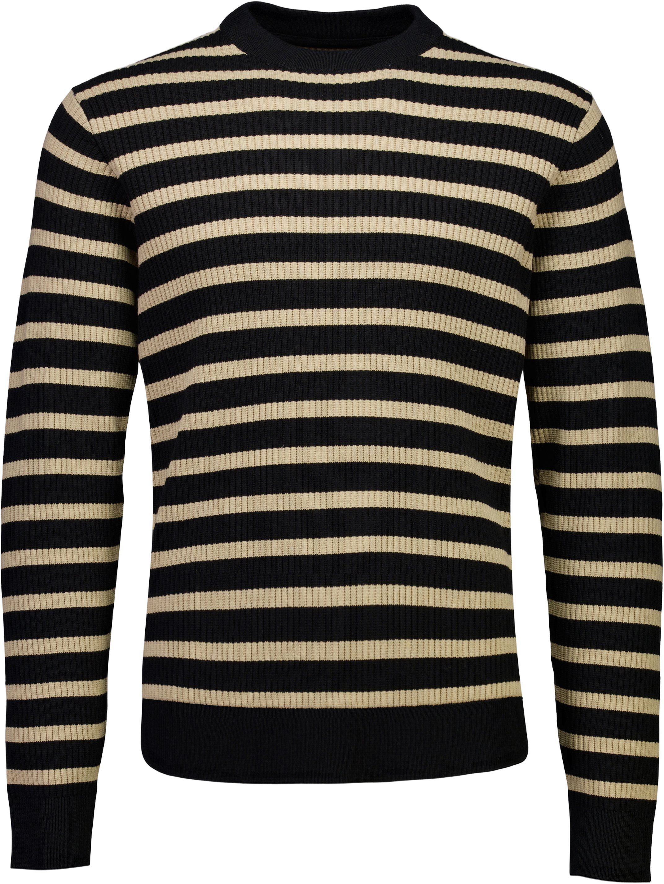 Recycled crew neck knit L/S