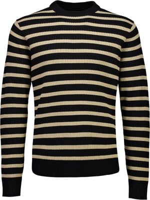 Recycled crew neck knit L/S