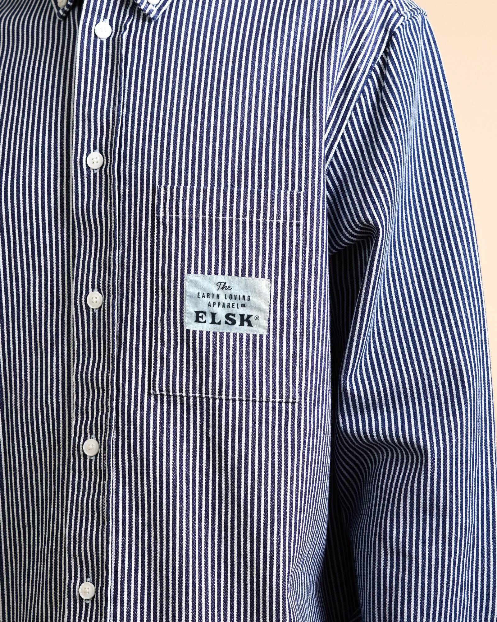 HICKORY STRIPED MEN'S BD SHIRT