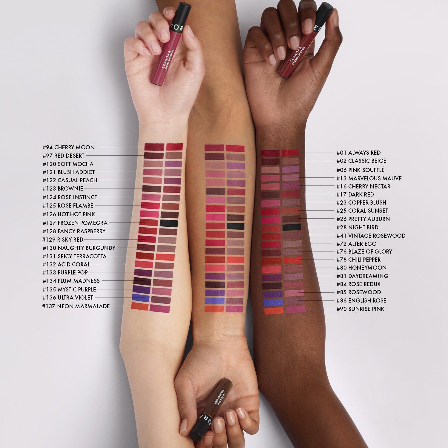 Cream Lip Stain - Matte Liquid Lipstick - Mat flydende l&aelig;bestift