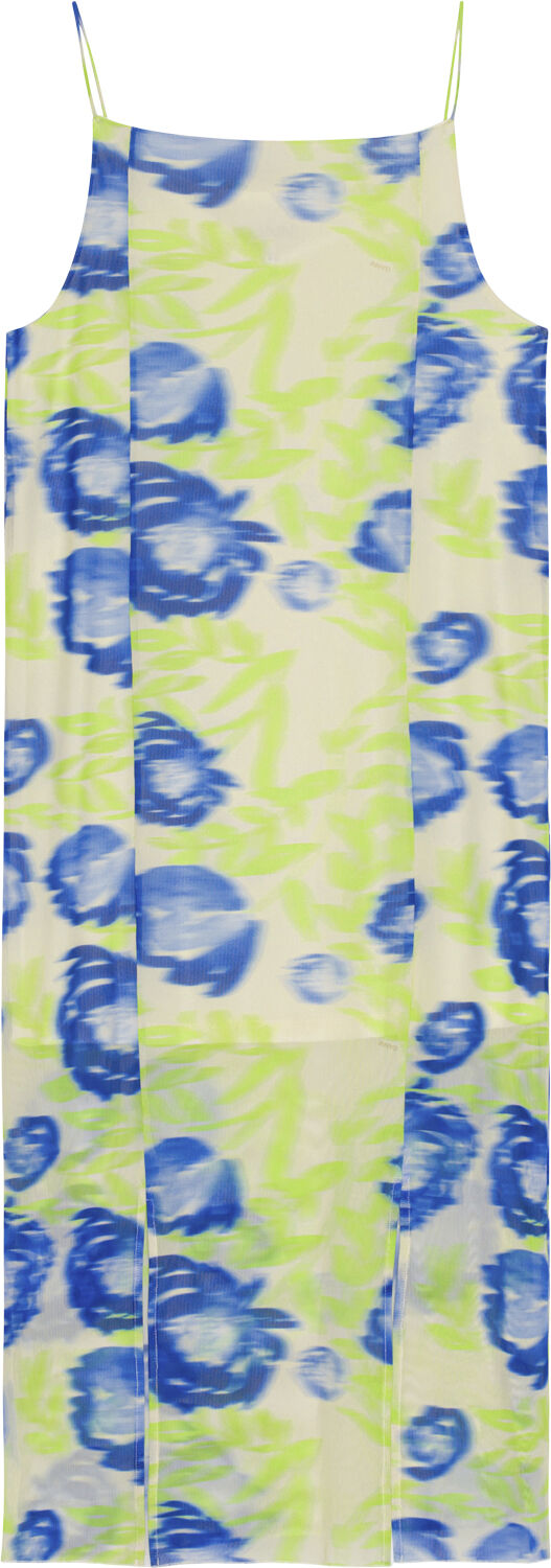 Printed Mesh Slipkjole