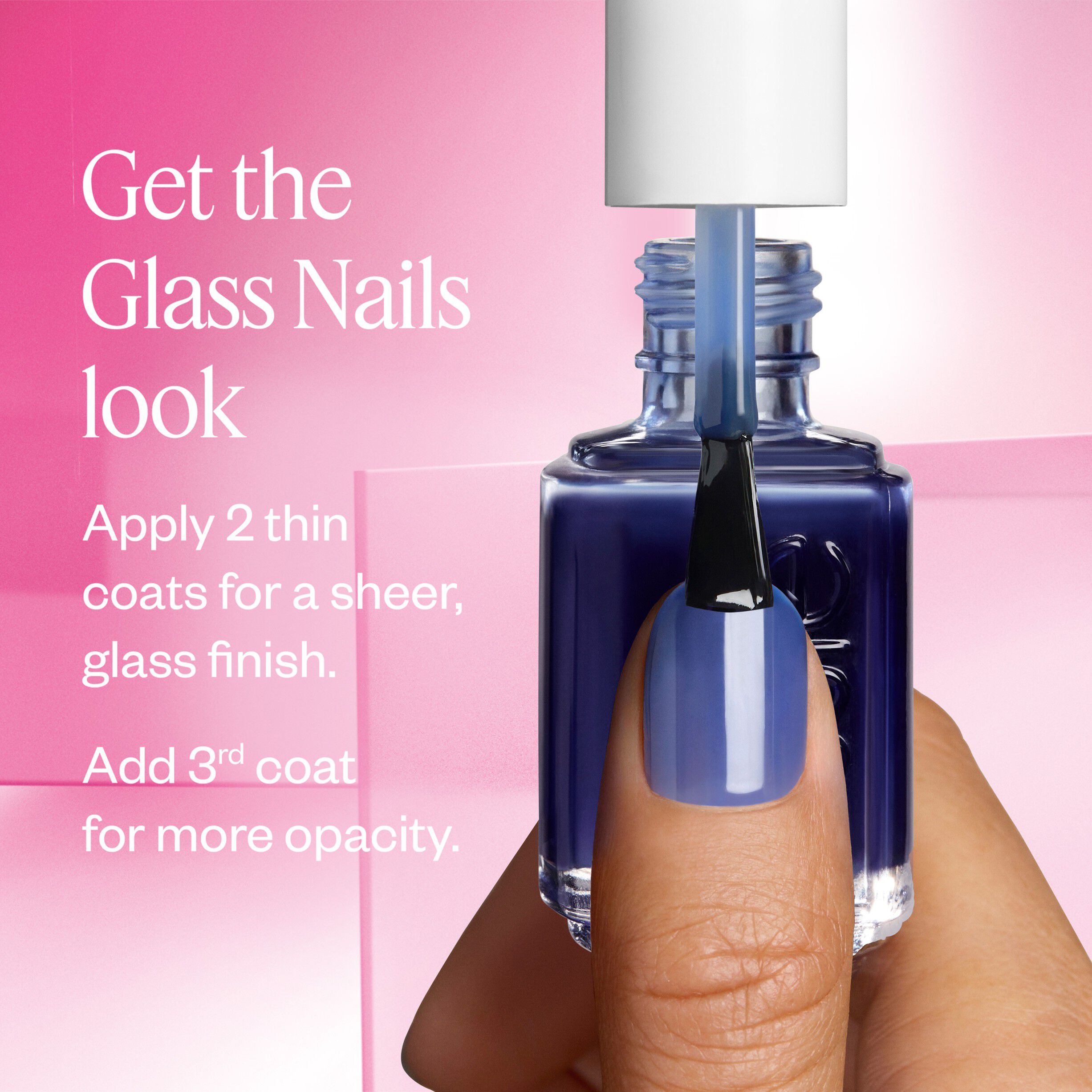 glass nails nail polish