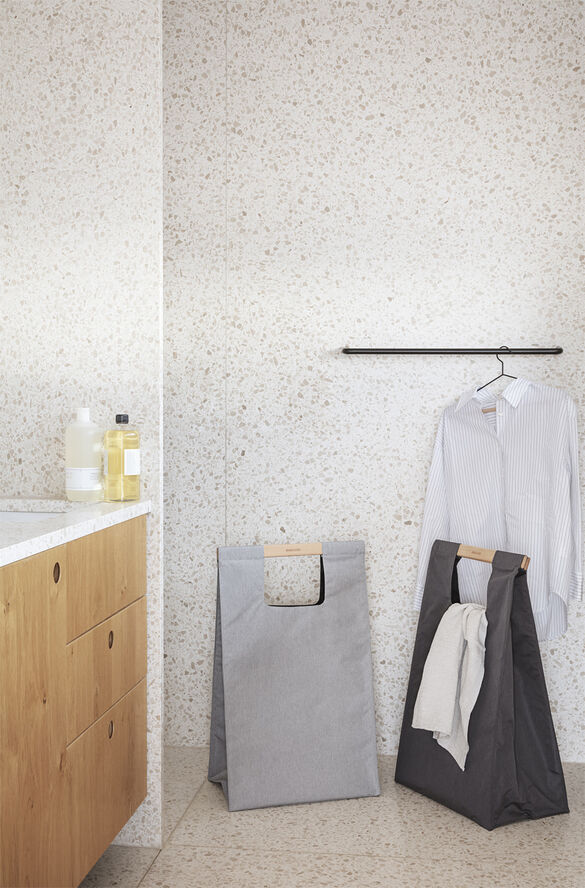 Vasketøjspose Light grey