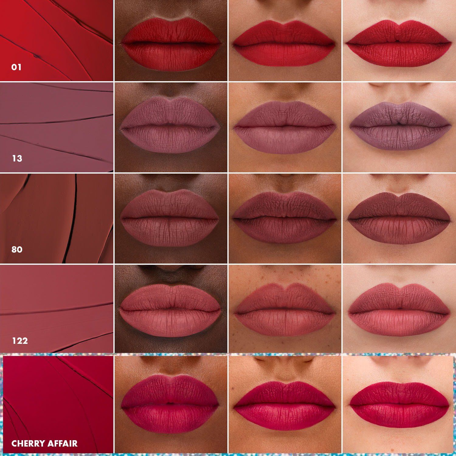 Cream Lip Stain Set - Makeup S&aelig;t