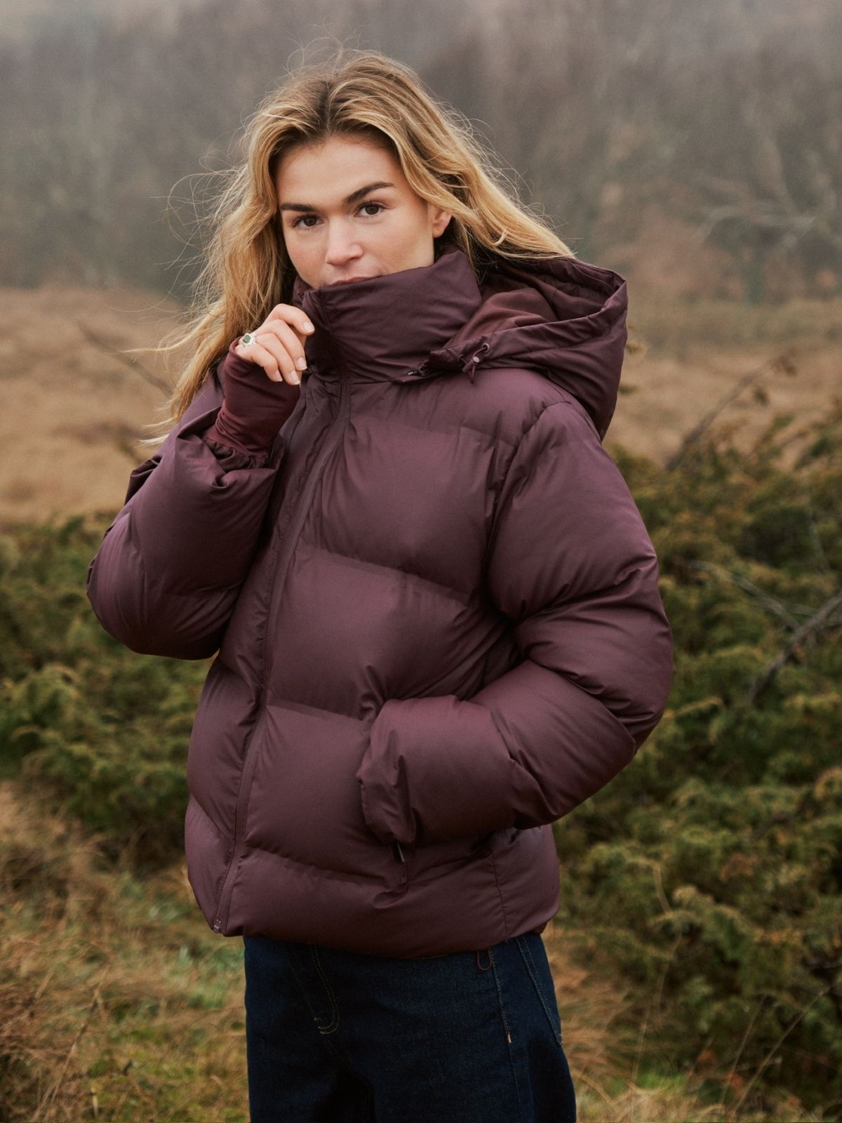 Fox C Water Repellent Puffer Jacket
