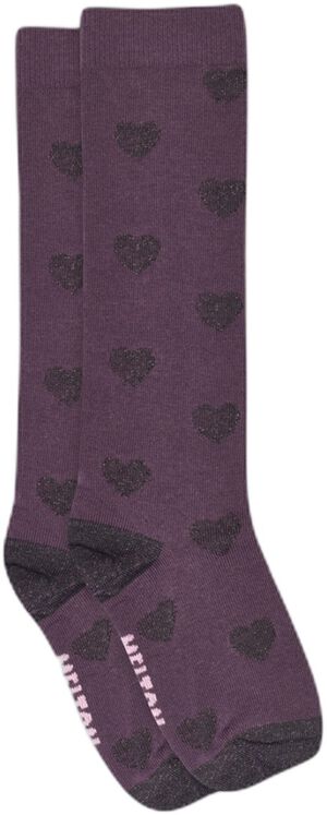 Hearts knee socks