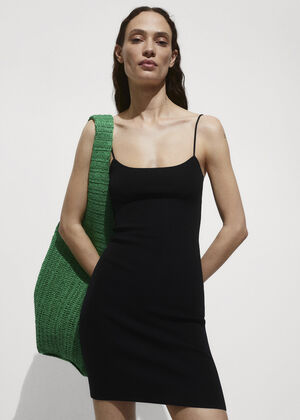 Short knitted dress