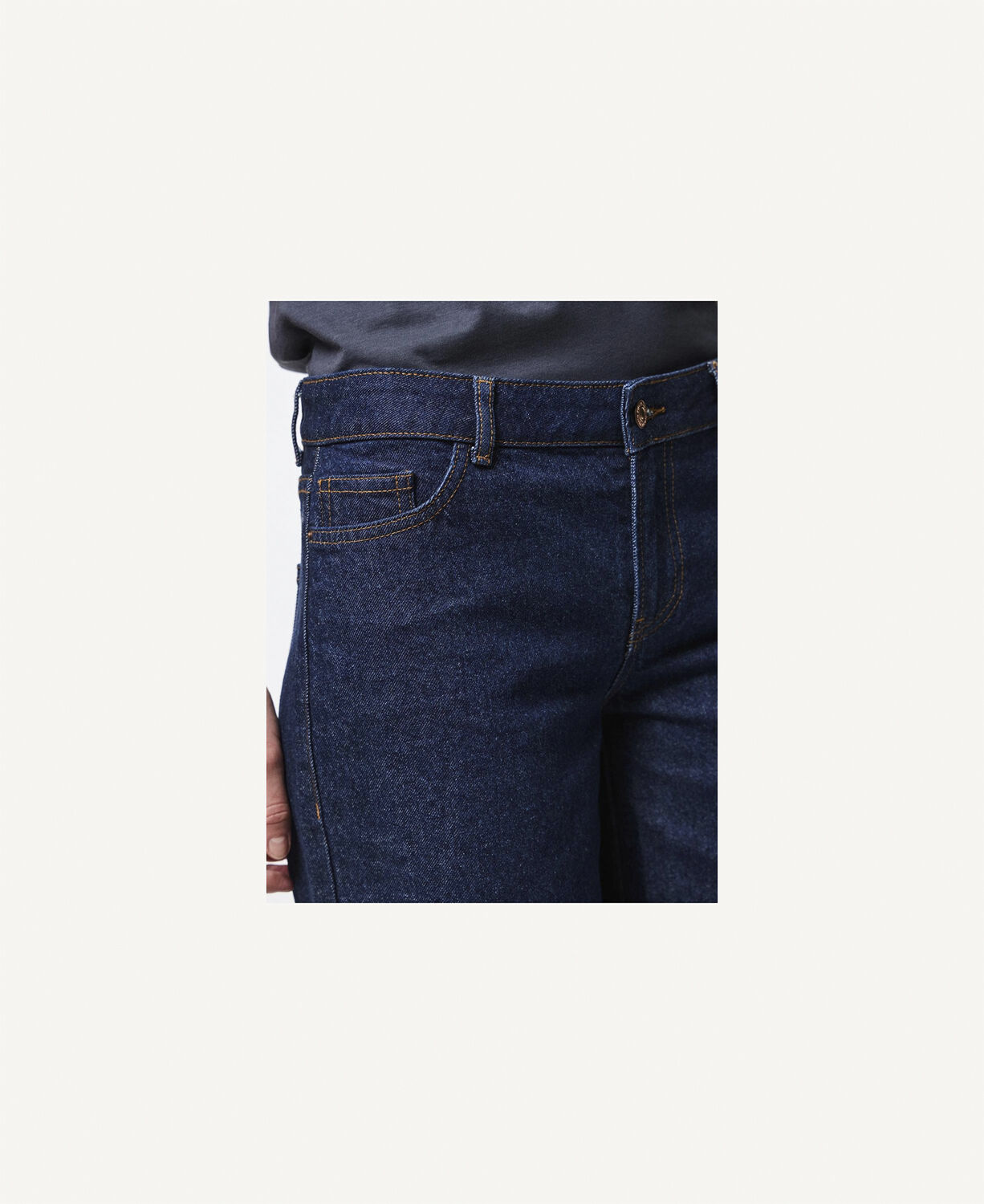 PCSELMA LW WIDE JEANS RINSE NOOS BC