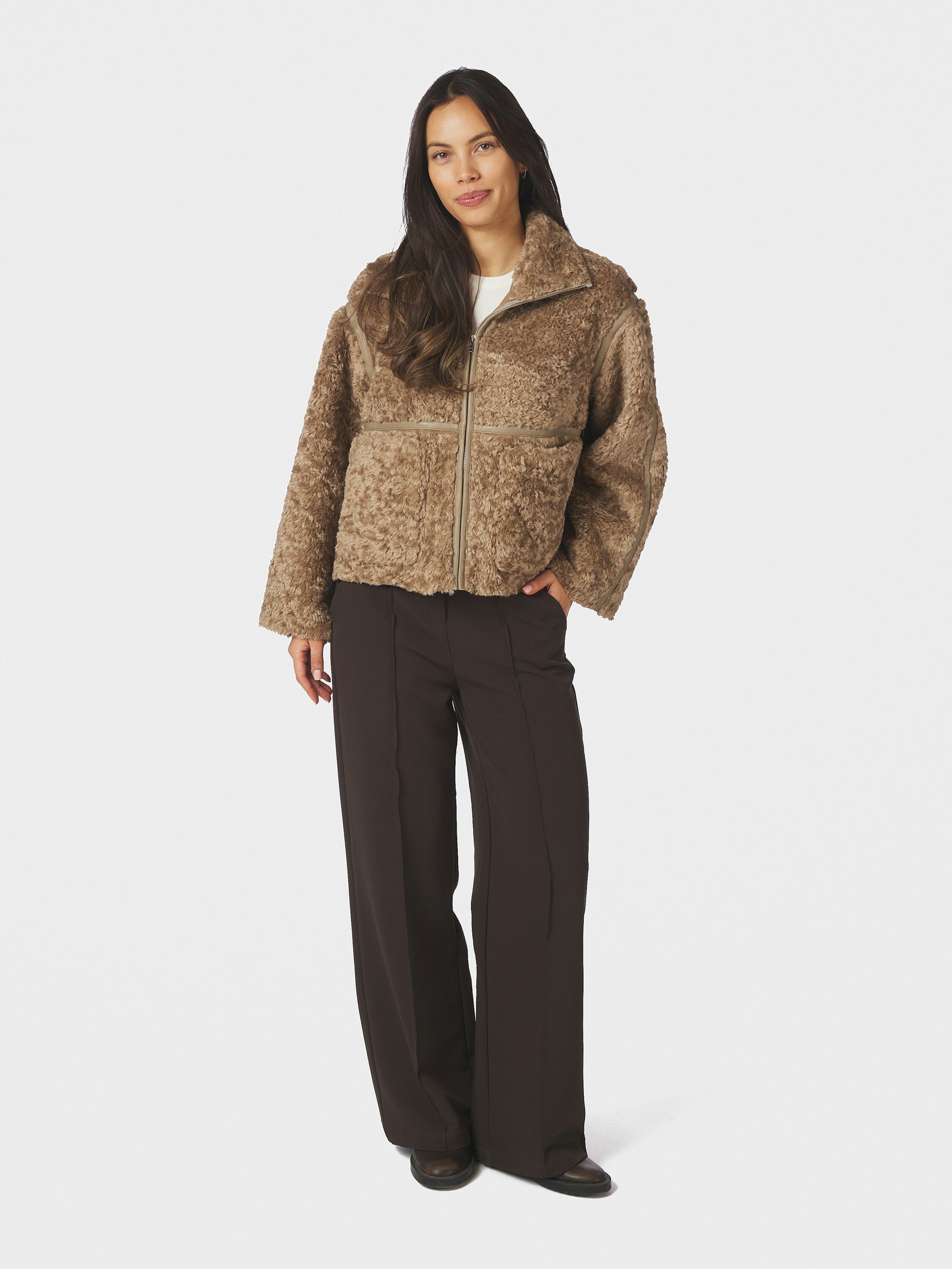 Nida Faux Fur Jacket