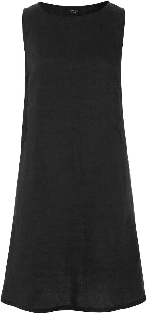 Airy linen kort kjole