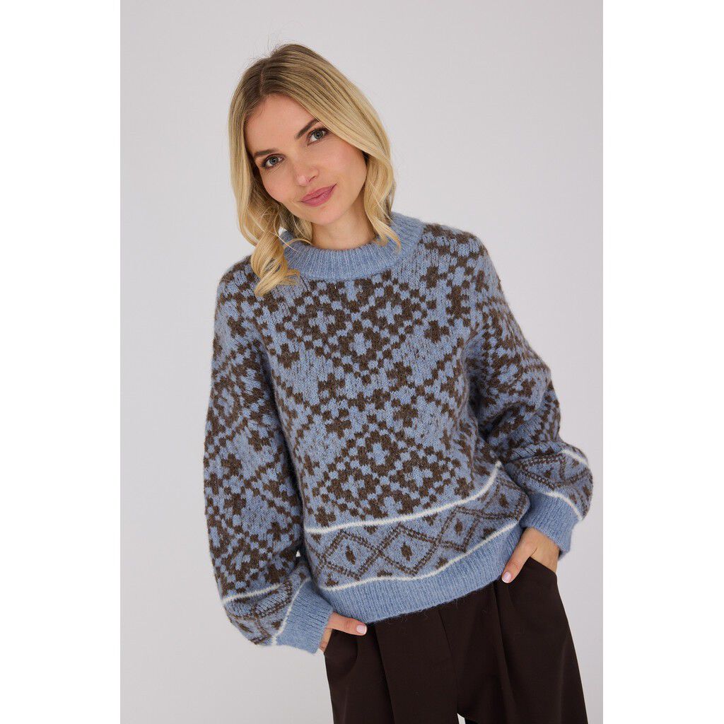 Luxana pullover i strik