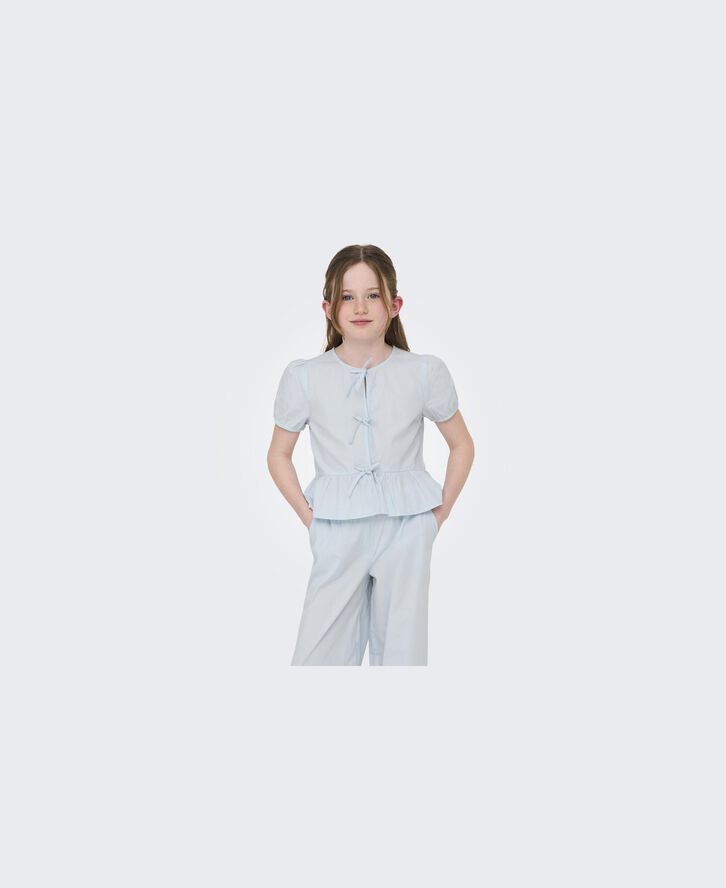 KOGCLARA S/S BOW SHIRT WVN NOOS