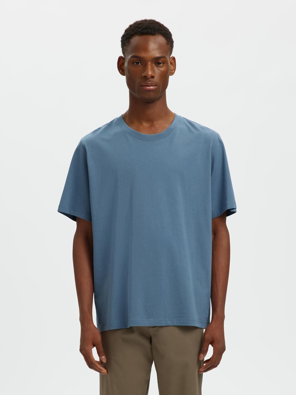 SLHASPEN SS O-NECK TEE NOOS