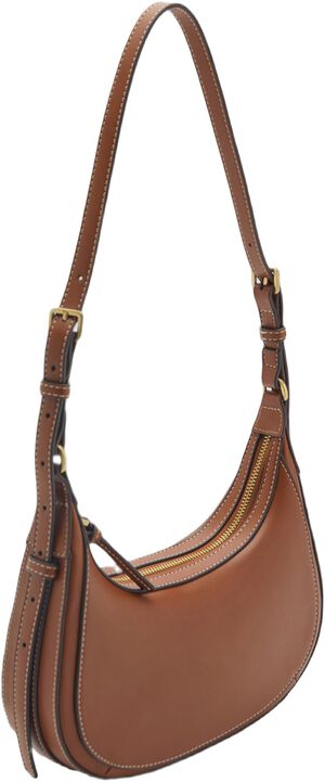 Oval shoulder bag