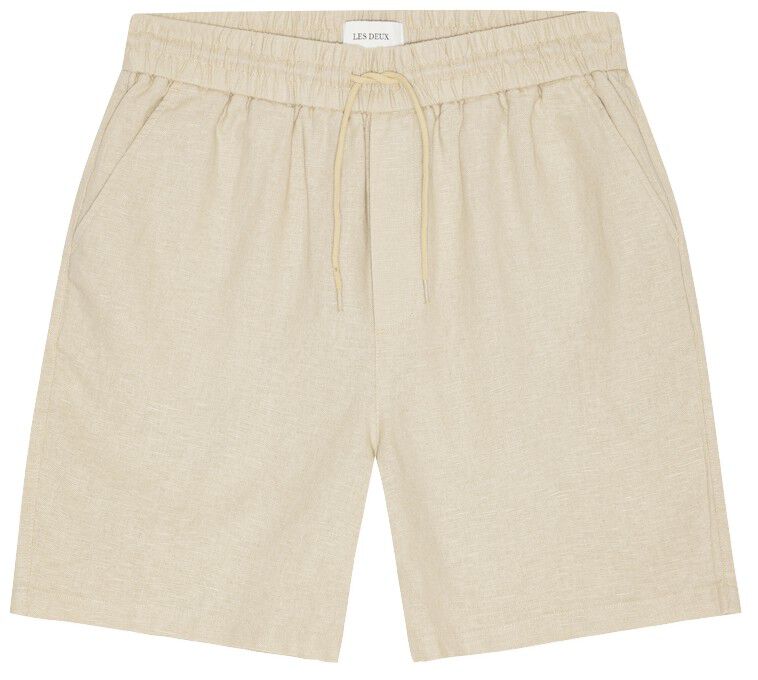 Drawstring Linen Shorts