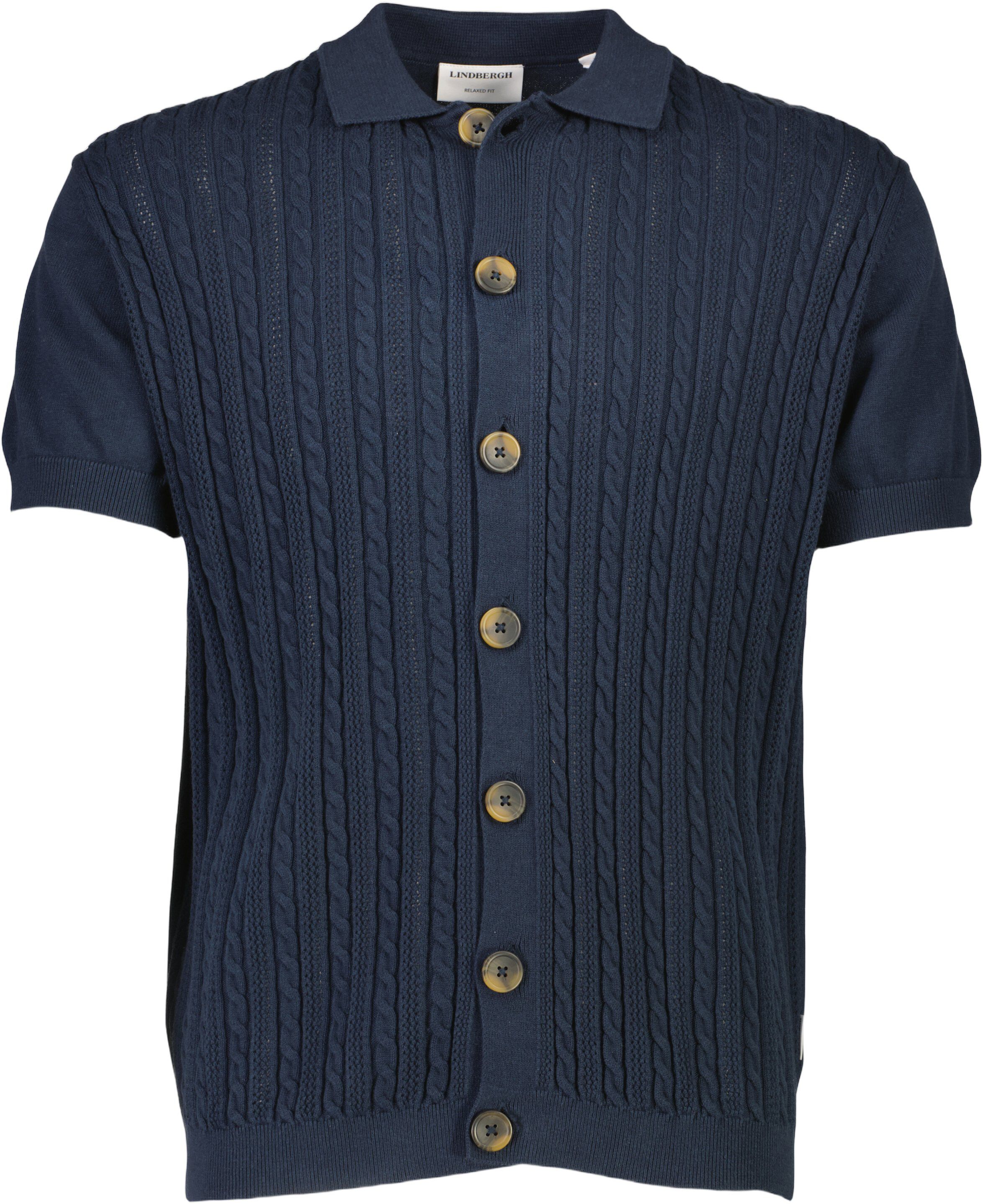 Knitted S/S cable cardigan