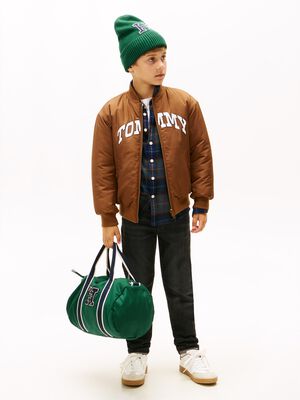 MODERN STRAIGHT WASHED BLK DENIM