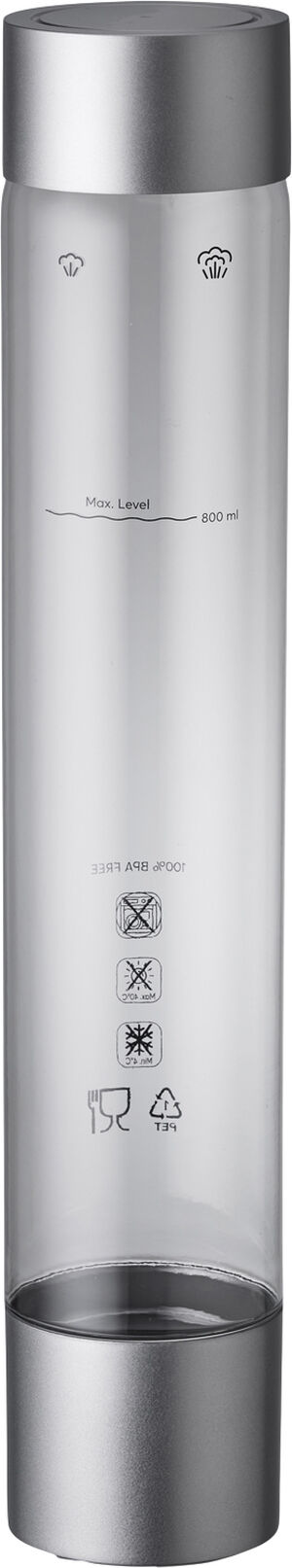 Flaske til sodavandsmaskine 800 ml Sølv