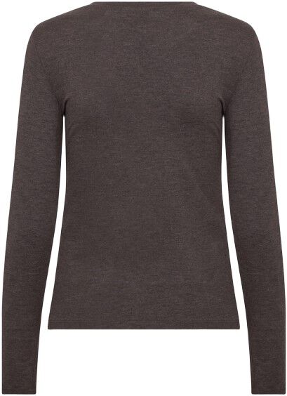 LR-JOSEPHINE 1 T-shirt M&oslash;rk brun