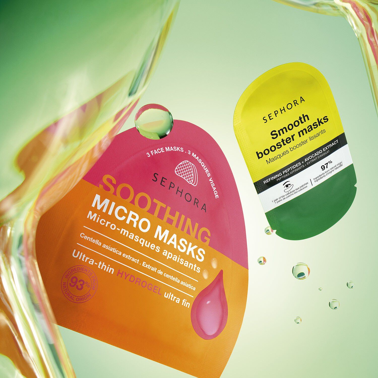 Mikromasker - Ultratynde hydrogel masker