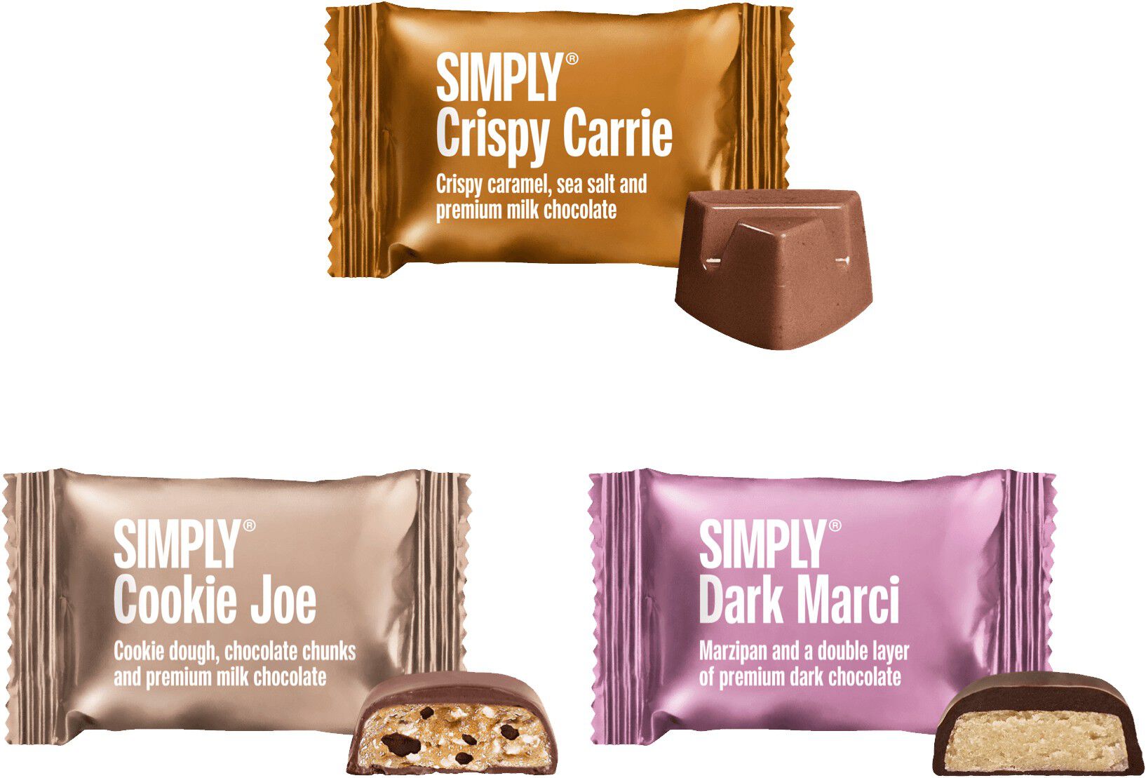 Simply&reg; FRESH FROM THE FARM p&aring;skechokolade&aelig;ske (100 g)