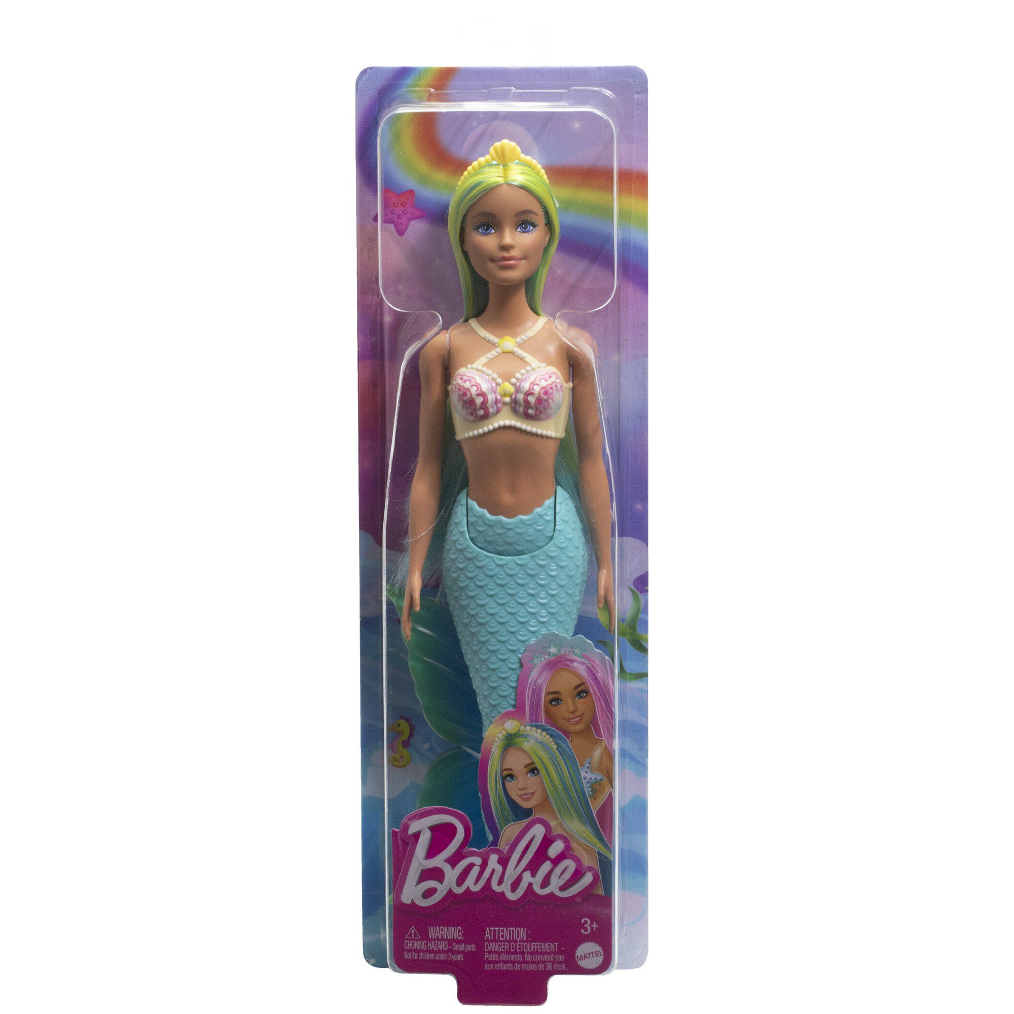 Barbie Mermaid Bl&aring;/Gr&oslash;n