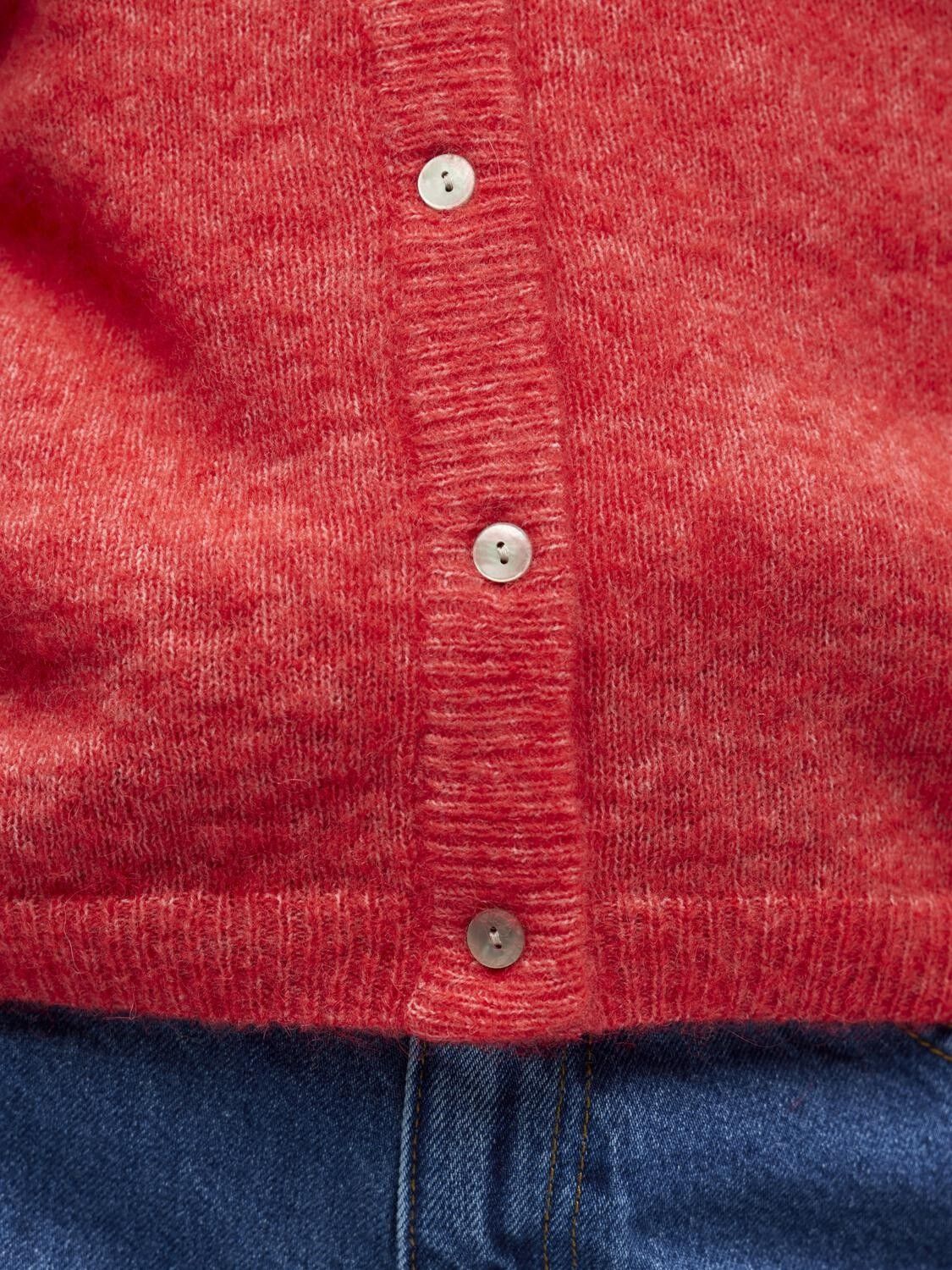 OBJAGATE L/S RE KNIT CARDIGAN NOOS