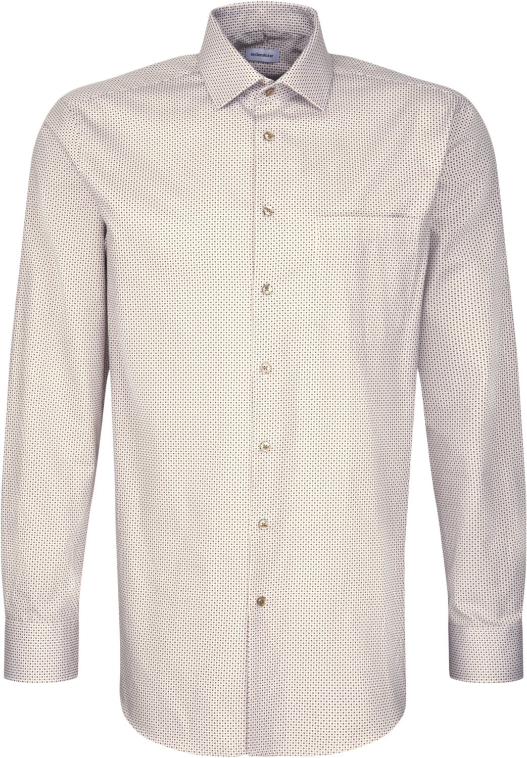 Business Shirt Regular Long sleeve Kent-Collar Print