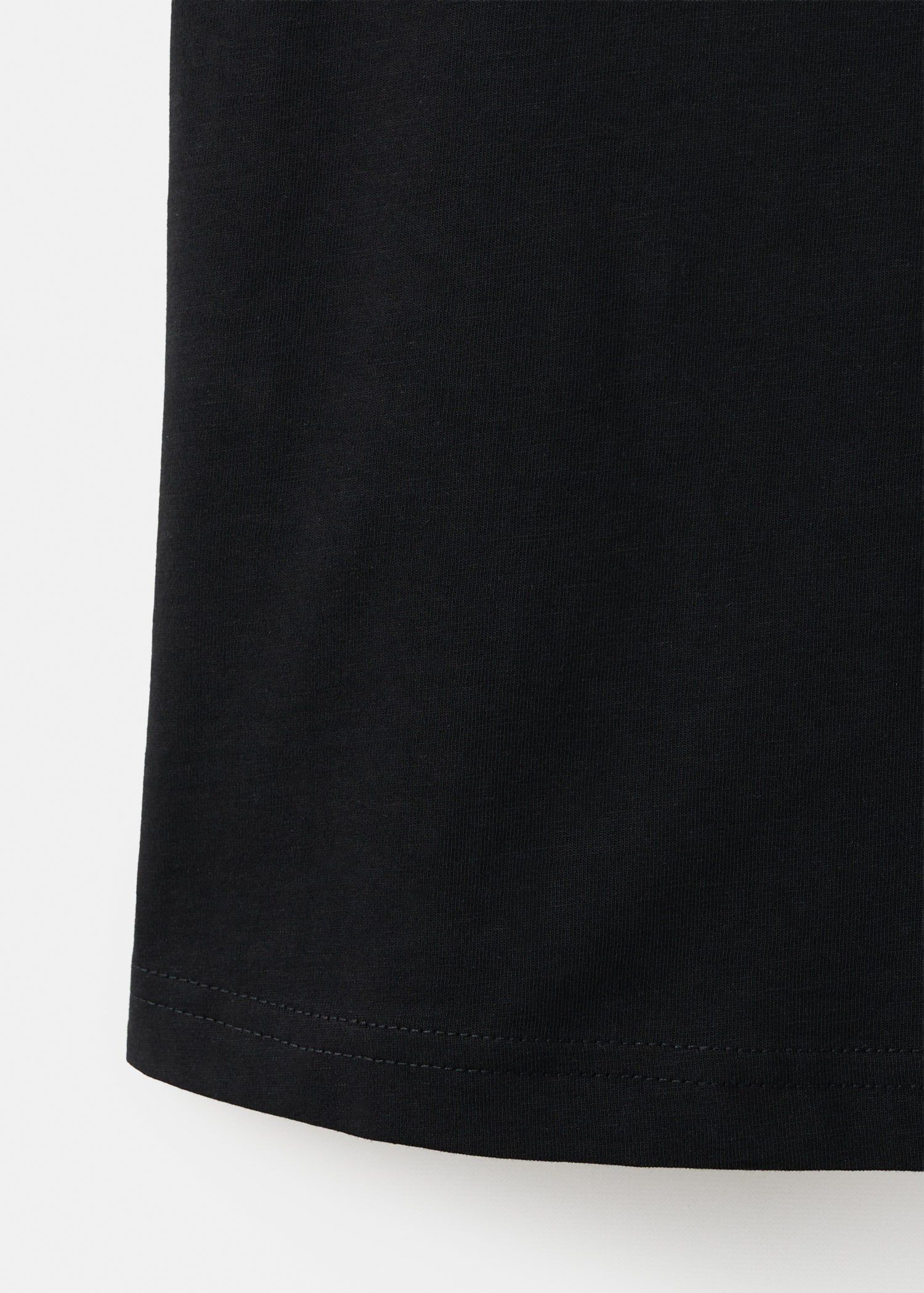 V-neck cotton T-shirt