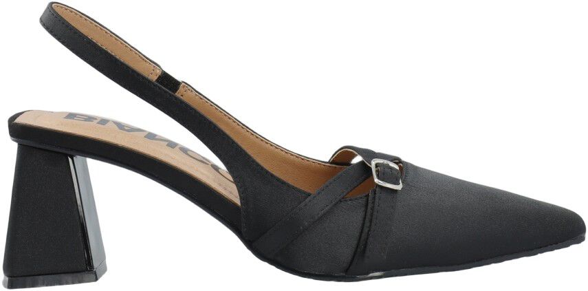 BIAMARALYN Buckle Slingback Satin