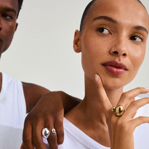 ALVIN ring gold-plated