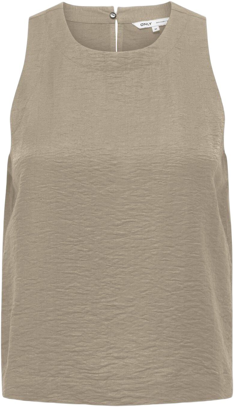 ONLLINO S/L O-NECK TOP WVN OX