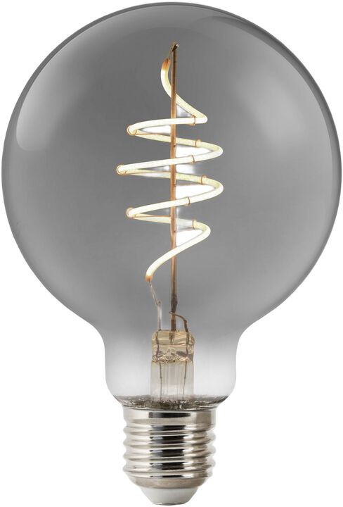 Smart E27 G95 1800 Kelvin 100 Lumen Pære Røgfarvet