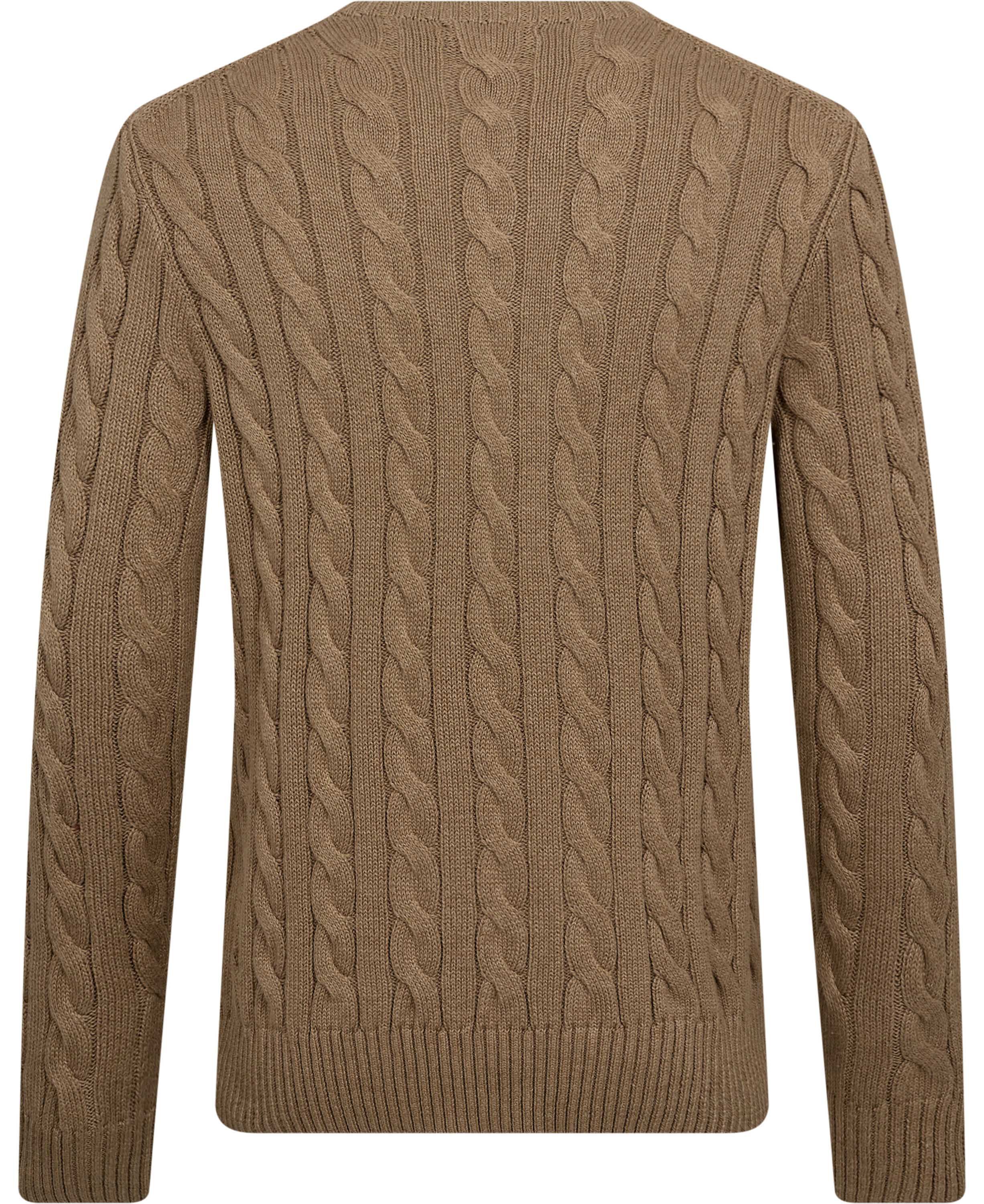 Cable-Knit Cotton Sweater