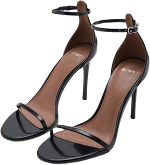 Strappy heeled sandals